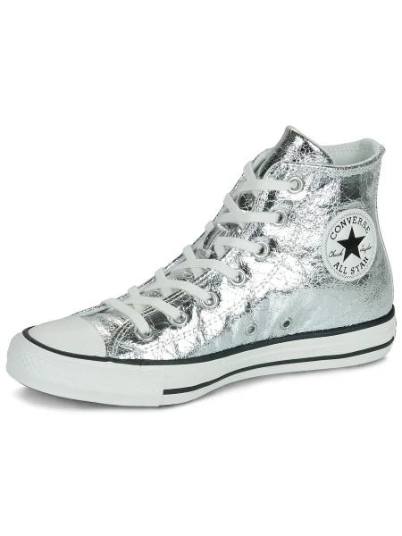 Pantofi Converse argintiu