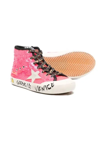 Sneakersy dziecięce Golden Goose Francy różowe