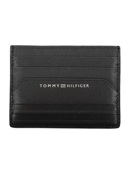 Portfel Tommy Hilfiger skórzany czarny
