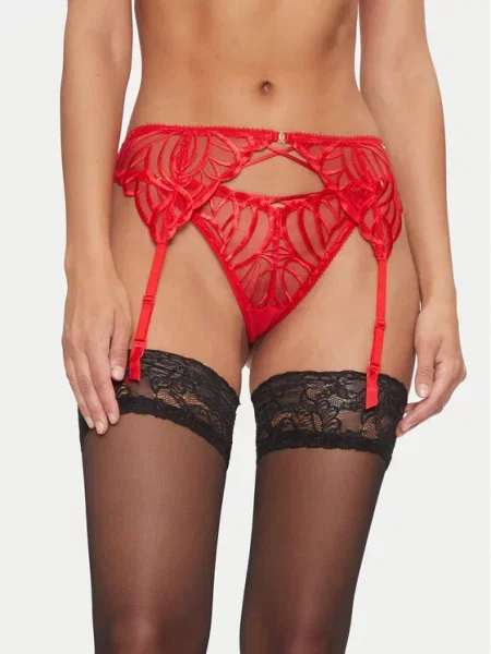 Gossard Pas do pończoch Fiesta czerwony