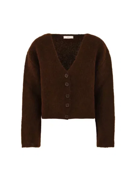 Krótki kardigan Akep brązowy