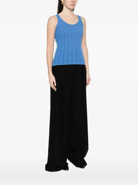 Podkoszulka Bompard prążkowana niebieska