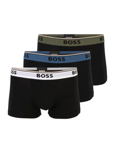 BOSS Boksarice Power modra / oliva bela črna
