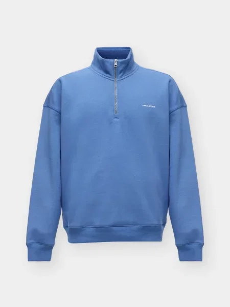 Palton Hollister albastru
