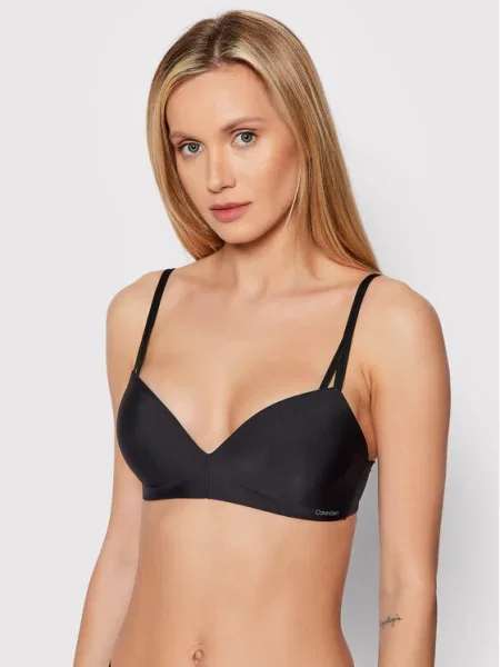 Calvin Klein Underwear Sutien fără armătură Seductive Comfort negru