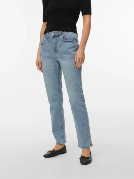 VERO MODA Jeans VMROSIE denim albastru