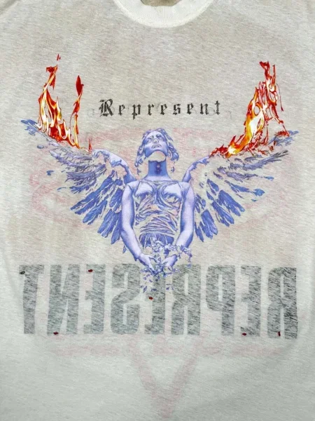 Tricou Represent alb