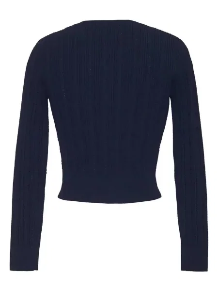 Cardigan Adam Lippes tricotate albastru