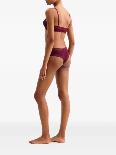 Sutien Eres din dantelă violet