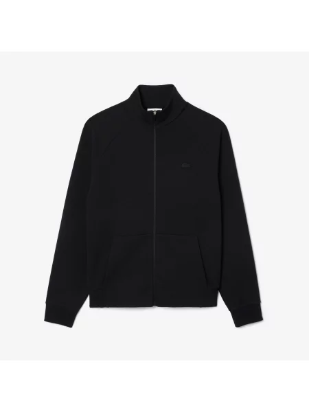 Толстовка Lacoste з джерсі чорна
