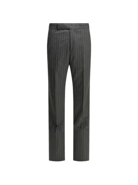 Pantaloni Tom Ford de lână gri