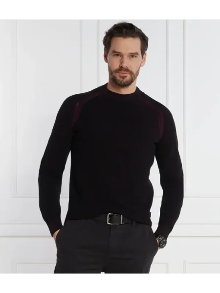 BOSS ORANGE Pulover Apuok negru