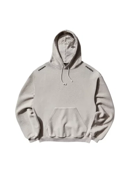 Bluza z kapturem Umbro z kapturem szara