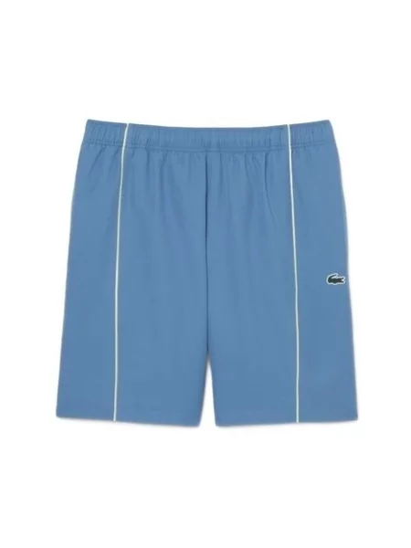 Pantaloni Lacoste albastru