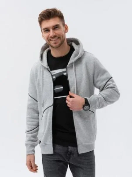 Masnis twill melegítő felső Ombre Clothing lila