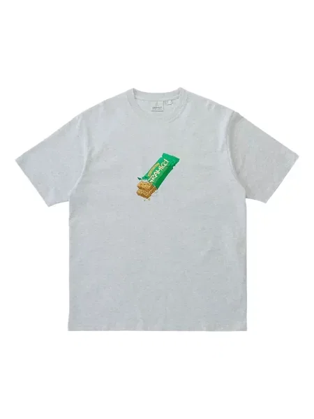 Tricou Gramicci cu decolteu rotund gri