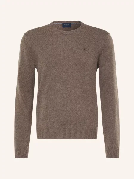 Hackett London Sweter beige beżowy