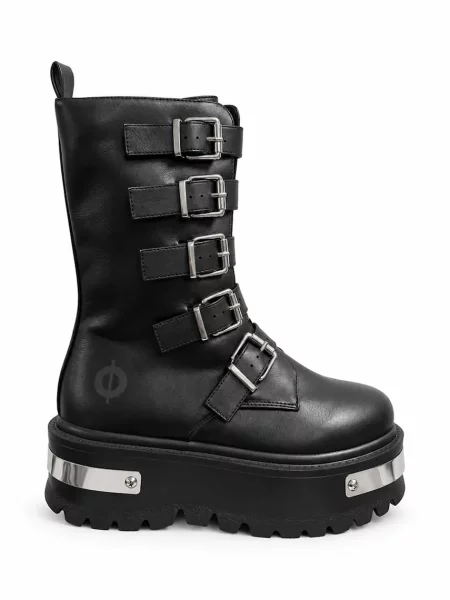 Altercore botine cu platformă pentru femei Romy negru