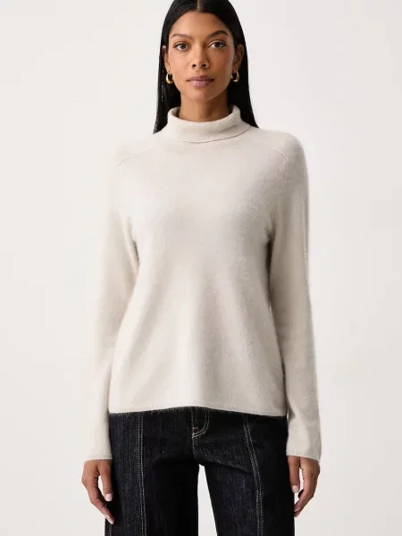 MM by Max Mara sweter wełniany MMLCARIOCA beżowy
