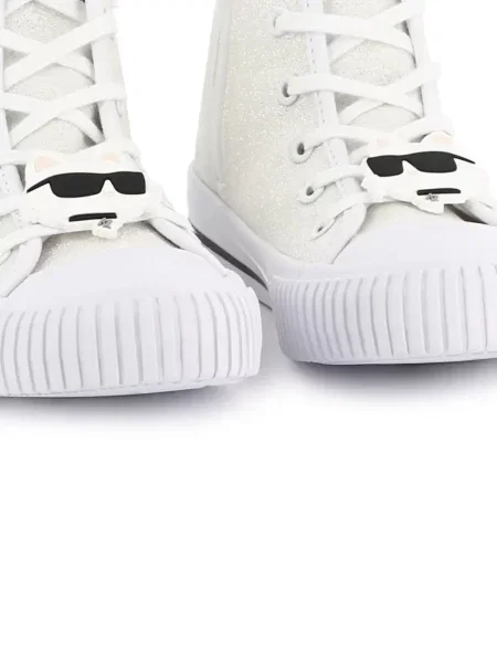 Sneakersy dziecięce Karl Lagerfeld białe