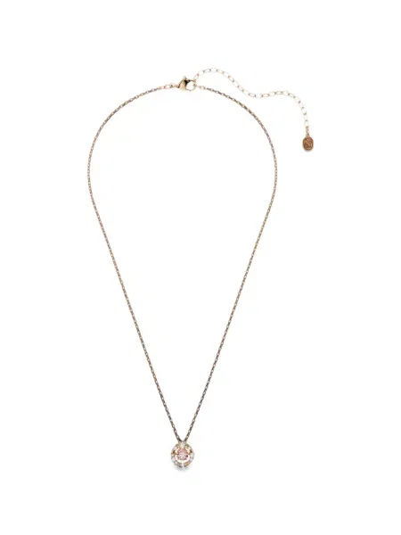 Colier Swarovski roz
