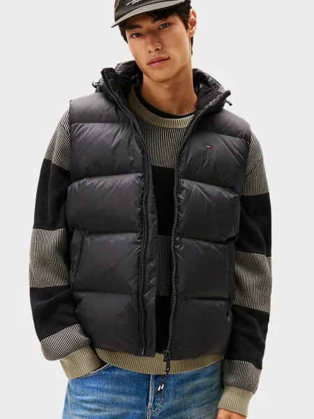 Джинсовый жилет Tommy Jeans черный