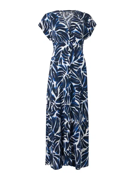 ONLY Rochie tip bluză ONLNOVA MOLLIE albastru / albastru noapte alb