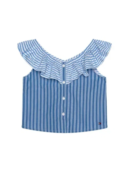 Top copii Tommy Hilfiger albastru