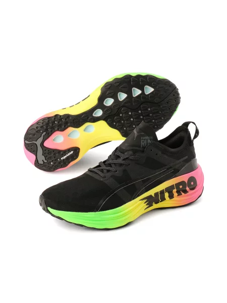PUMA Buty do biegania ForeverRUN NITRO Futrograde Buty 39 czarny