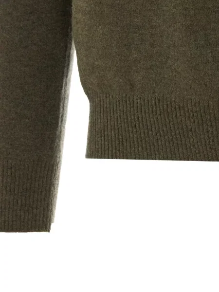 Sweter Alpha Studio wełniany zielony
