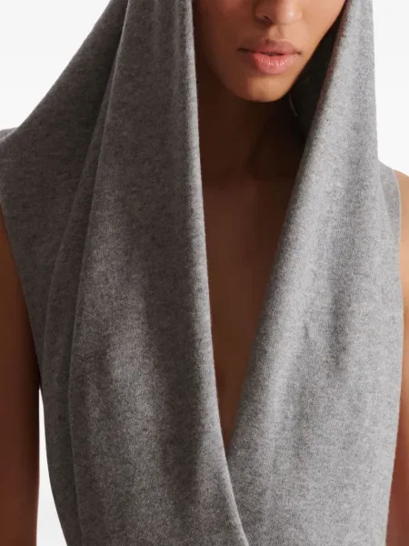 Body Balmain cu glugă gri