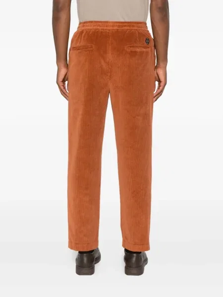 Pantaloni Jacob Cohën de catifea cord portocaliu