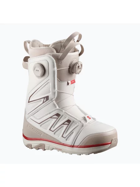 Botine Salomon alb