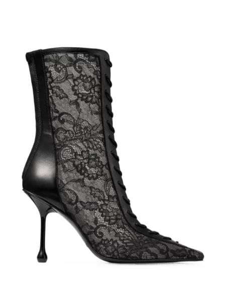 Cizme scurte Jimmy Choo negru