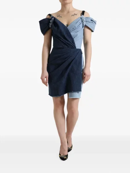 Rochie mini Dolce & Gabbana albastru