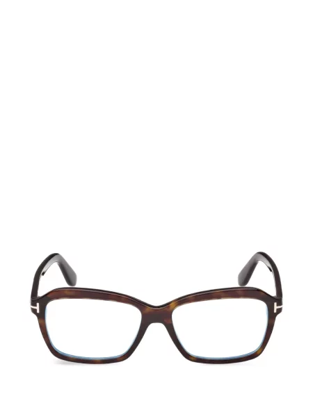 Kvadratne sunčane naočale Tom Ford Eyewear smeđa