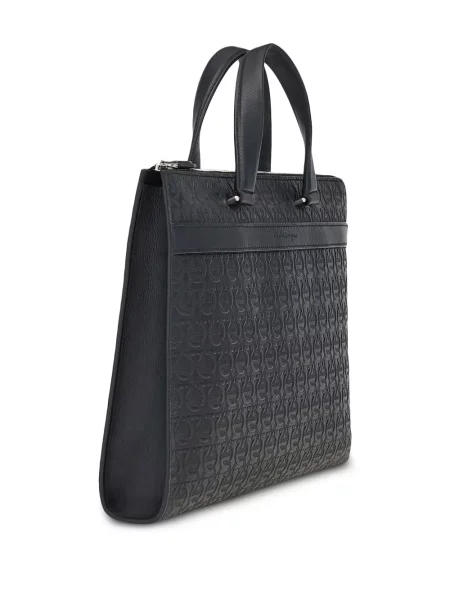 Geantă pentru laptop Ferragamo negru