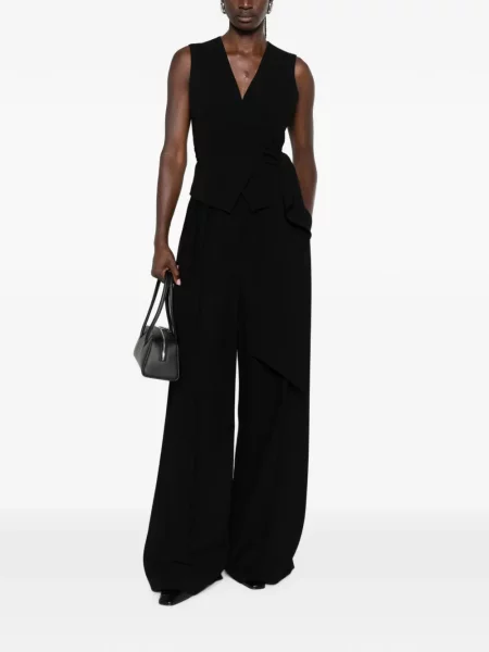 Vestă Max Mara fără mâneci plic negru