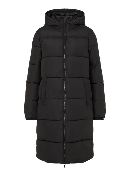 PIECES Palton de primăvară-toamnă Bee' negru