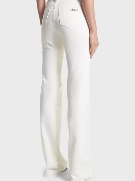 Джинсы клеш Michael Kors белые