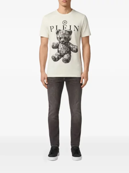 Jersey mackó póló Philipp Plein fehér