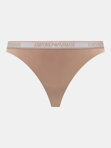 Emporio Armani Underwear tanga béžové