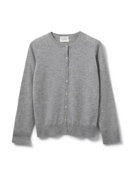 Kardigan Sofie Schnoor wełniany szary