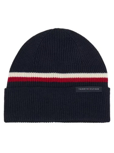 Czapka Tommy Hilfiger granatowa