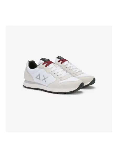 Pantofi Sun68 alb