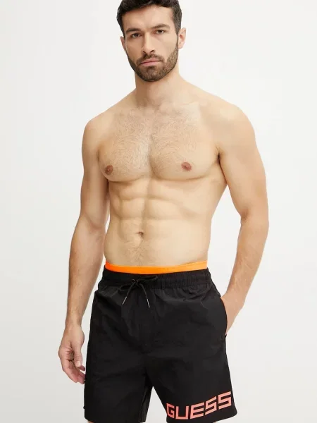 Kopalne kratke hlače Guess črna
