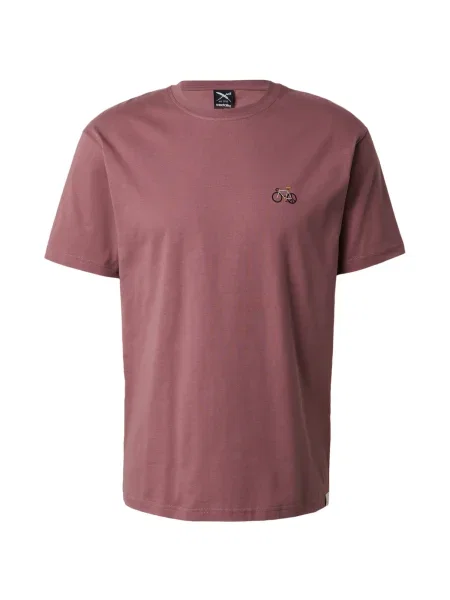 Iriedaily Tricou Peaceride galben / mauve / negru alb