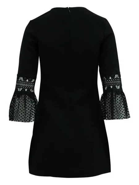 Rochie mini Self-portrait din dantelă de costum negru