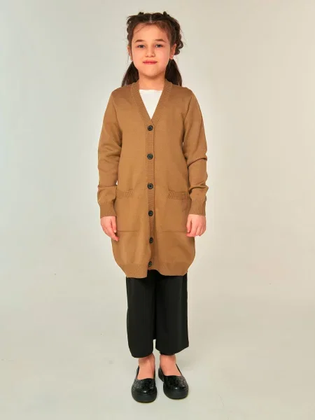 Дитячий Кардиган YUMSTER коричневий