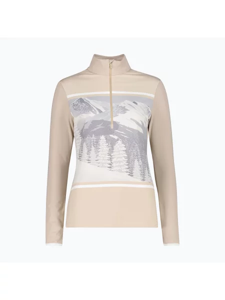 Bluza narciarska CMP kaki beżowa